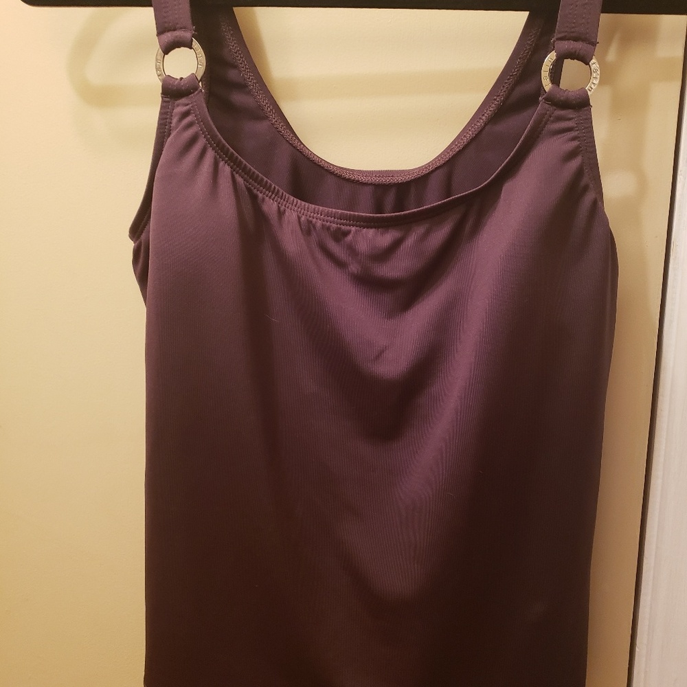 Catalina Brown Tankini Top